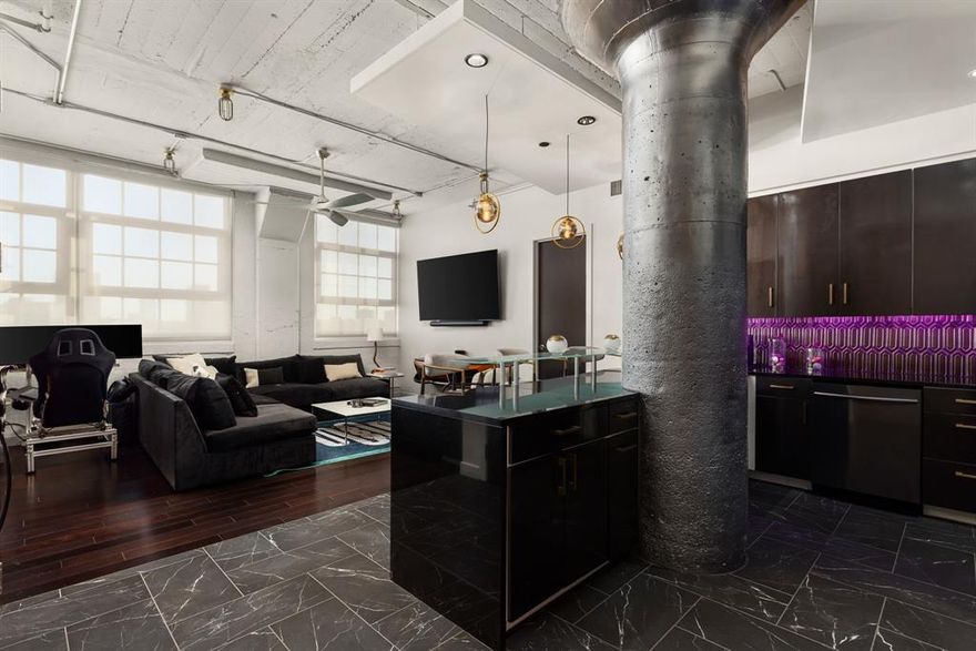 Experience luxury loft living at Montgomery Plaza with breathtaking views of the downtown Fort Worth skyline. This stunning residence, located in the historic Montgomery Ward building, offers the perfect blend of modern comfort and iconic architectural character.
Unit 2546 features soaring ceilings, oversized windows that flood the space with natural light, and an open-concept design ideal for both entertaining and everyday living. The spacious living area flows seamlessly into a sleek kitchen with contemporary finishes, while the private bedroom retreat offers a serene escape with skyline views.
Residents of Montgomery Plaza enjoy exclusive access to one of the largest resort-style amenity decks in Texas, featuring two sparkling pools, cabanas, fire pits, an outdoor kitchen, putting green, and lounge areas. Additional amenities include a state-of-the-art fitness center, theater room, owners’ lounge, 24-hour concierge service, and secured parking with private elevators.
Perfectly situated in the vibrant West 7th corridor, you’ll be steps away from premier dining, shopping, nightlife, and the Cultural District. The Trinity Trails and downtown Fort Worth are just minutes away, offering the ultimate in convenience and lifestyle.
This is more than a home—it’s an elevated urban experience. Don’t miss your chance to own one of Fort Worth’s most desirable addresses at Montgomery Plaza.