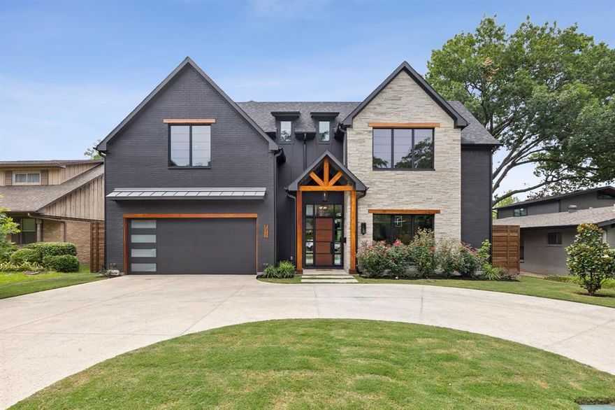 Like new, 2022 custom home, meticulously crafted, includes many extras. Located in highly desirable White Rock Elementary zone of Lake Highlands. Perfect for entertaining inside and out. Large open living, dining, kitchen area overlooks amazing covered patio, fireplace, and 20x20 firepit area. Towering glass doors fully retract into wall allowing the indoors and outdoors to meet. First floor primary suite boasts garden tub, steam shower, dry sauna, large closest, door to laundry room with generous cabinets, storage. First floor office and half bath. Second floor features 3 additional bedrooms, 2 share a Jack n Jill bath, the other is oversized with ensuite bath, large living area, media room, workout room, and half bath. House has numerous skylights and abundance of windows allowing natural light to flow inside. Many extras as the owner occupant is a builder, tankless water heater, full house water treatment system, spray foam insulation, oversized garage with epoxy floors, much more.