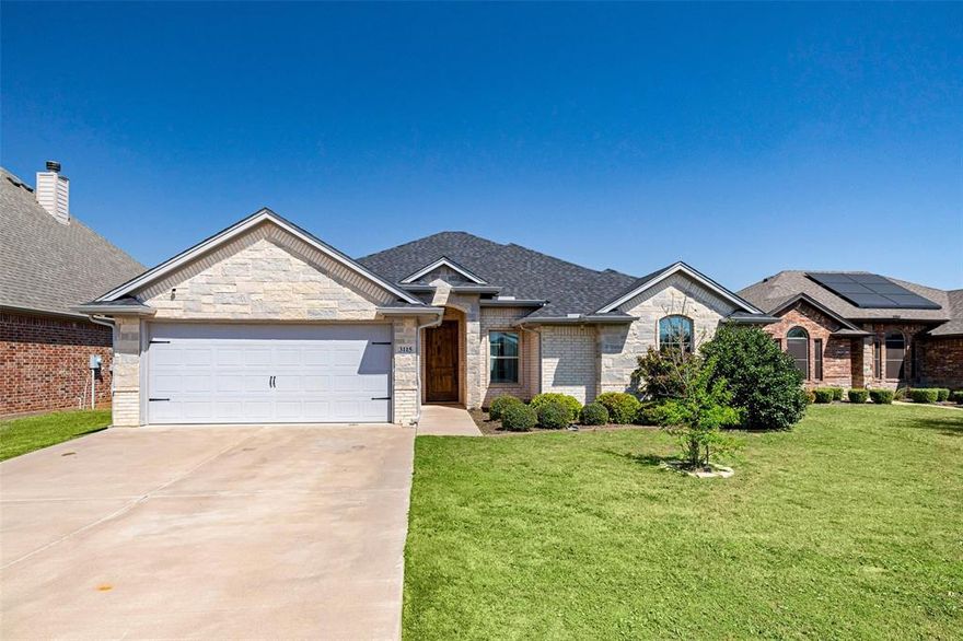 Seller relocating for work, this is your chance to make it yours!

Welcome home to this charming 4-bedroom, 2-bath residence featuring an open-concept layout in one of Granbury’s most desirable subdivisions. Thoughtfully designed for both everyday living and entertaining, this well-maintained home offers comfortable, functional spaces perfect for gathering with family and friends.

Conveniently located just minutes from grocery stores, shopping, and everyday essentials, you’ll love the balance of neighborhood living with close-to-town access. Step outside to enjoy the covered back porch and spacious backyard that's ideal for relaxing evenings, kids at play, or weekend cookouts.

The HOA adds incredible value with community soccer fields, a playground, restrooms, and exciting new amenities on the way.

Move-in ready and waiting for its next chapter, schedule your showing today and start making memories here!