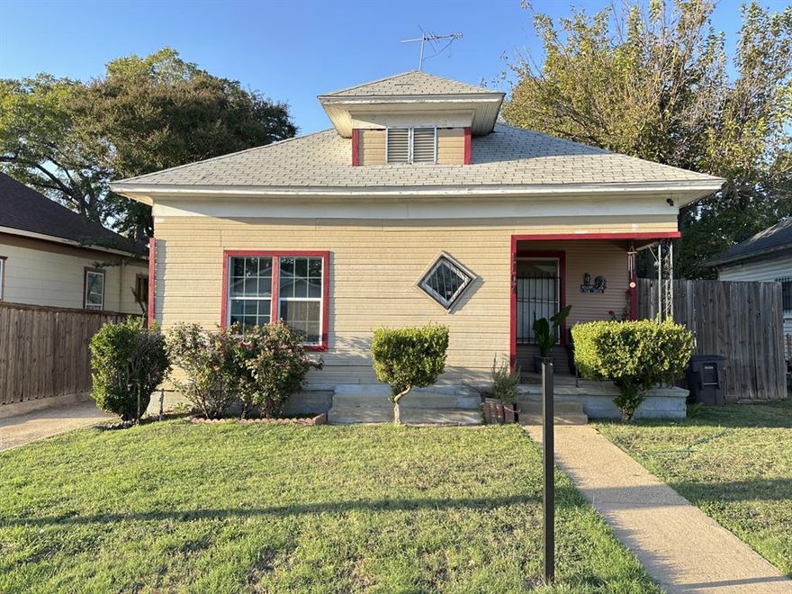 Great opportunity. This one is a fixer upper. Some of the home has already been updated but other areas have not. There is a second bathroom, but it is not finished. This property is being sold AS-IS.