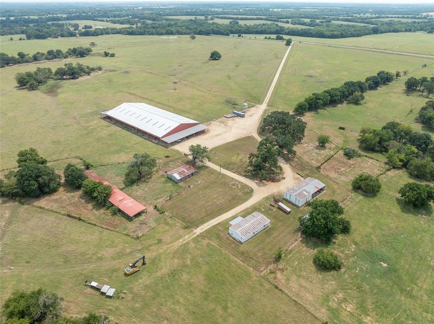 +-1,135 acre Ranch located West of Paris, Texas 7.3 miles, fronting Highway 82 and Farm to Market Road 1510.  The ranch is improved with cattle pens, home, multiple stock ponds, utilities, barns and a 130’x300’ covered roping arena.  Currently owner operated and maintained the ranch consist of improved grasses and multiple pastures for rotational grazing.  Currently it is utilized as a cow-calf ranch and yearlings.

FACTS
-(+-) 1,135 acres
-Currently Owner Operated
-(+-) 2.5 Miles of Highway frontage

IMPROVEMENTS
-1,600 Square foot home (3 bed 2 bath brick)
-40x75 Shop
-30x60 Shop
-30x150 calf shed
-130x300 Covered roping arena, (includes water for livestock, lights and electric)
-3 Sets of livestock pens
-36x50 Horse barn (7 stalls)
-14 Livestock ponds
-US 82 and FM Highway Frontage

WILDLIFE
-Area is well known for exceptional waterfowl and whitetail deer.  Also, ranch has dove, hog and small game.

FUTURE USES
-Ranch sits adjacent to industrial solar farm, also contains exceptional highway access that lend its location to future industrial, residential or solar development.

Disclaimer: All information provided herein was acquired from sources deemed reliable and is believed to be accurate. However, we do not warrant its accuracy or completeness and recommend that every item of interest be independently verified by Purchaser.