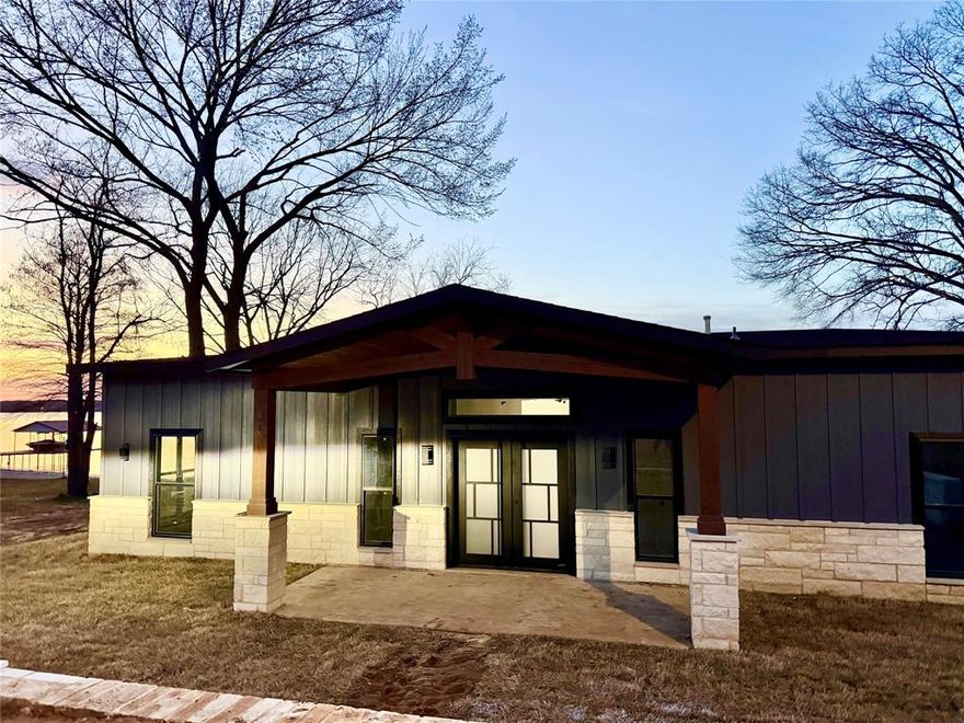 Welcome to your brand-new waterfront retreat on Cedar Creek Lake! Built in 2026, this stunning 3-bedroom, 3-bath home offers 2,375 square feet of thoughtfully designed living space, blending modern comfort with effortless lakefront living. From the moment you step inside, you’ll appreciate the fresh, contemporary feel and open layout that makes the most of the water views and natural light.The spacious floor plan is ideal for both everyday living and entertaining, with a seamless flow between the living, dining, and kitchen areas. The all-electric appliances provide energy efficient convenience, giving you a sleek and functional kitchen ready for gatherings large or small.Each of the three bedrooms offers generous space and privacy, while the three full bathrooms feature stylish finishes that complement the home’s clean, modern design. Step outside and you’ll find the true highlight a brand-new dock built for enjoying everything lake life has to offer. Whether it’s early morning coffee by the water, sunset cruises, fishing with friends, or launching your favorite water toys, this property is designed to make the most of every moment on the lake. Perfect full-time residence, weekend escape, or investment opportunity. Move in, relax, and start living the lake life you’ve been dreaming about. Located on one of the lakes deepest coves, come out and measure the water at this dock! Deeper water makes for longer boating season! Short term rentals are allowed in this subdivision.