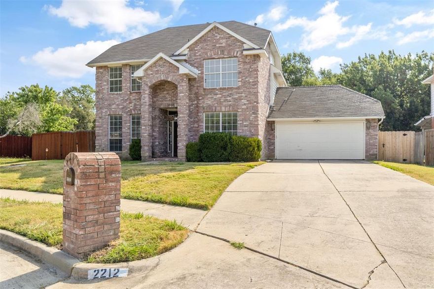 SELLER IS OFFERING $5,000 IN CONCESSIONS WITH AN ACCEPTED OFFER- PERFECT FOR CLOSING COSTS OR RATE BUY DOWN! Step into this beautifully updated two-story home in the heart of Flower Mound, offering a perfect balance of style and everyday comfort. Bright and open living spaces feature fresh paint, stylish lighting, and a welcoming family room centered around a cozy fireplace. The dining nook, surrounded by windows, fills the home with natural light and overlooks a spacious backyard ideal for relaxing or entertaining. Upstairs, the expansive primary suite includes a private sitting area or office nook with peaceful tree-lined views. With updated bathrooms, versatile living areas, and a covered patio for outdoor enjoyment, this home is designed for both convenience and charm. Located near parks, top rated schools, major highways, and DFW Airport, it’s a must-see for buyers seeking location and lifestyle.