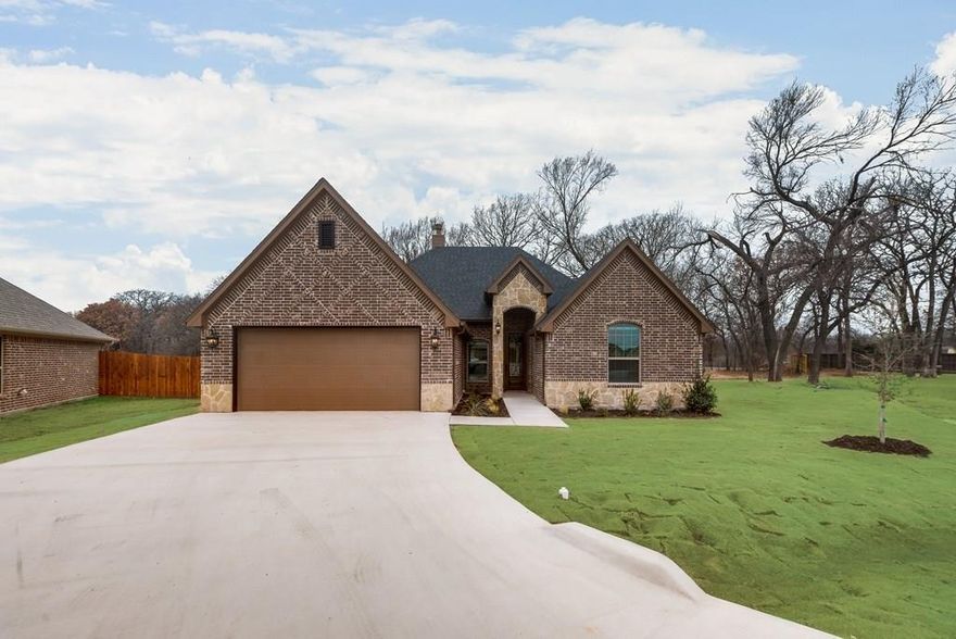 Wow!  Beautiful like new home in the Acton School district.  This home is perfectly situated at the end of a cul de sac backing up to beautiful trees, pasture, and a creek!  Sip your coffee on the extended patio and listen to the birds sing.  Open concept living, dining, and kitchen with a gorgeous stone fireplace!  Split bedrooms, and the study could be the 4th bedroom!  Luxurious master bath, beautiful upgrades everywhere including a mud bench, blinds and a fence!  Carpet is being replaced by luxury vinyl plank flooring.  Enjoy Acton, Granbury, and all that it has to offer!  Conveniently located close to the DFW metroplex, DFW airport, hiking, biking, Acton, Granbury.  All information in this listing deemed accurate but to be verified by tenant or tenant's agent.