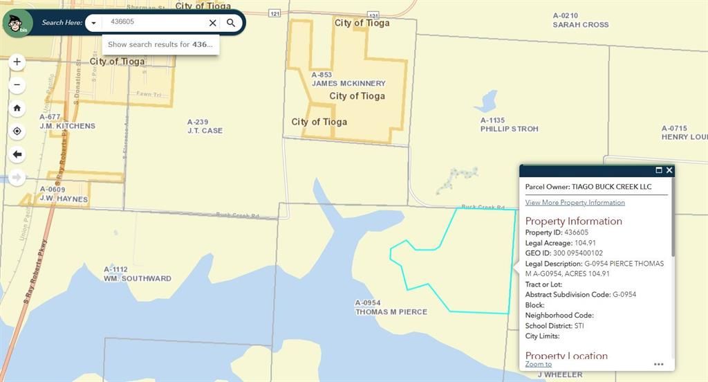 Photo of 0 Buck Creek Road, Tioga, TX 76271 (MLS # 21174328)