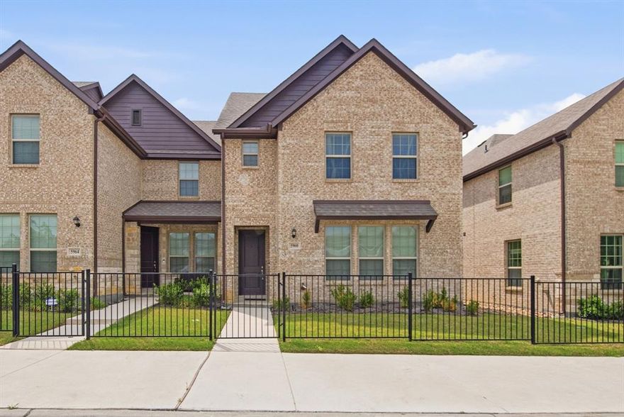 Stunning two-story residence offering 3 bedrooms and 2.5 baths, thoughtfully designed for both comfort and style. This home features a bright and expansive floor plan with large windows that flood the space with abundant natural light, creating a warm and inviting atmosphere throughout. The spacious living and dining areas provide the perfect setting for both everyday living and entertaining. The well-appointed layout offers generously sized bedrooms, including a comfortable primary suite, along with ample storage and functional living spaces. Modern upgrades include energy-efficient features and smart home technology, complete with a Ring doorbell system for added convenience and security. Ideally located with easy access to major highways, this home is just minutes from shopping centers, restaurants, and schools, making daily commutes and errands effortless. Combining space, functionality, and a prime location, this home is a perfect choice for comfortable and connected living.