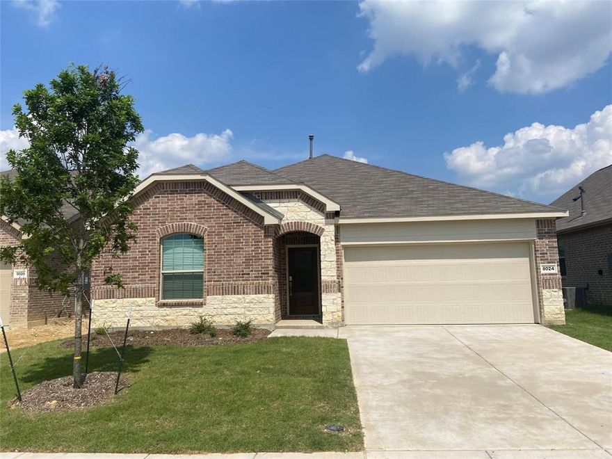 Welcome to 8024 Acanthus St, McKinney, TX 75071, 1,996 square foot home built in 2022, offering a functional layout and modern features. This 4-bedroom, 2-bath residence showcases durable LVN flooring throughout the main living areas and a modern kitchen equipped with a gas stove, ideal for everyday living and entertaining. Additional highlights include epoxy-coated garage floors, a full sprinkler system, and a neatly maintained yard. Located in a desirable community with a community pool, this property offers both comfort and convenience, with easy access to schools, shopping, dining, and major highways.