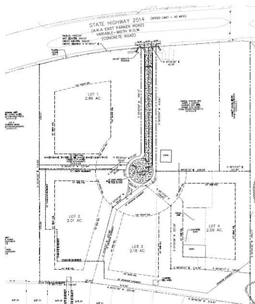 Great opportunity to own a 9.76 acres Gem in Parker Texas. 
Surrounded by multi- million dollar homes, These lots are flat and buildable. Close to all DFW has to offer, with a country feel. You may build your own dream ranch, or sub-divide and build 4 luxury homes on the property. Already pre approved with the city. This is the perfect piece of land for an owner to build their dream home and then develop the other lots, a builder who would like to develop luxury homes in Parker, or a family who wants to build their legacy ranch in North Texas. Priced for quick close.  Current owner has added tremendous value to the property. Most of the development are completed. Two ponds, a retaining wall, storm water drainage system is mostly done, 8” water lines, 3 water hydrants, 4 water lines up to the cul-de-sac are done, and the city approved it. Only road and some grading still need to be done.