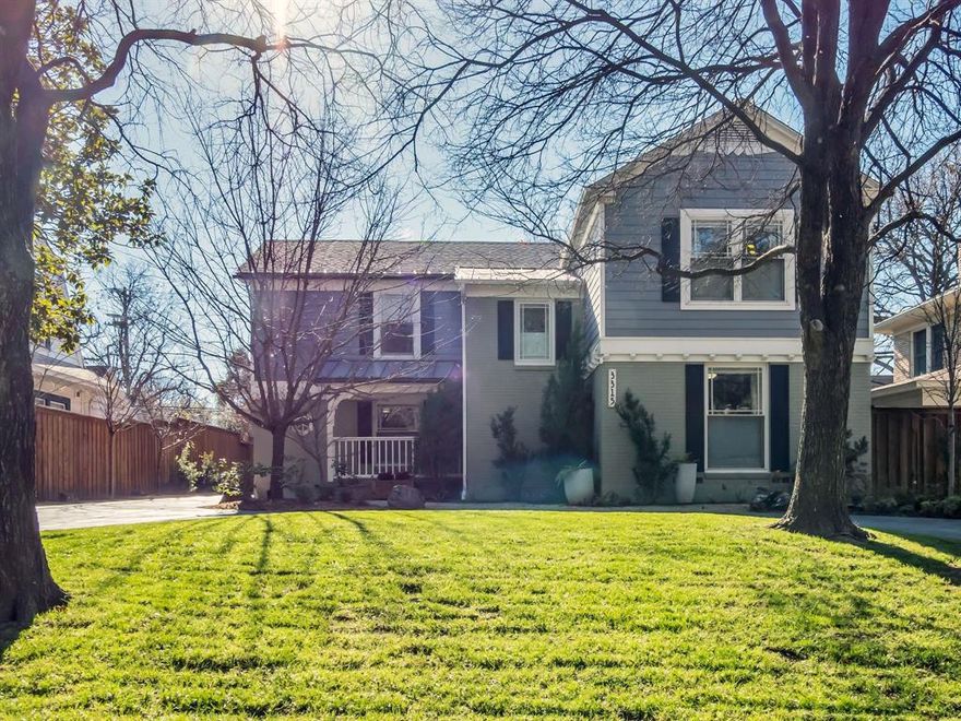 Highland Park luxury can be yours with this fully renovated and fully furnished (art excluded) home set on a heavily treed lot with a new privacy fence and custom landscaping. Blending 1939 character with modern luxury, this 3,345 SF, 3-bedroom, 3.5-bath home offers an entertainer’s floor plan, multiple living areas and hardwood floors throughout, original stained-glass windows and Rookwood tile gas fireplace.
 
The chef’s kitchen anchors the home with marble countertops, large island, 6-burner gas range with griddle, commercial-style canopy hood, French-door refrigerator-freezer, and additional mini-fridge-freezer. The spacious wet bar features a beverage fridge with ice maker—perfect for entertaining.
 
Sold fully furnished with custom Amish furniture, high-end Sony TVs, surround sound in the den, and in-ceiling speakers throughout, with all AV equipment in a central rack. Wired for high-speed data and HVAC equipped with REME HALO air purification systems.
 
The primary suite is a true retreat with two oversized walk-in closets (17x6 and 13x5) featuring custom closet system, a large spa-style bathroom with heated floors, custom double vanity, large walk-in shower, and private WC with bidet seat. Each secondary bedroom offers a walk-in closet and en-suite bath with heated floors and heated-jetted tubs. A two-person IR sauna is located in the downstairs bedroom.
 
Outdoor living includes a large screened-in patio with box freezer, shaded low-maintenance backyard with artificial turf, sprinkler system, and a 10x10 storage shed. Easy come and go access with a circular driveway plus a rare pull-through 2-car garage, all epoxy-sealed.
 
Walkable to the Katy Trail, Snider Plaza and directly across from Highland Park United Methodist Church and SMU, this home delivers the best of Park Cities living in the coveted Armstrong Elementary, Highland Park ISD—just minutes from Uptown, Downtown, Love field and more.