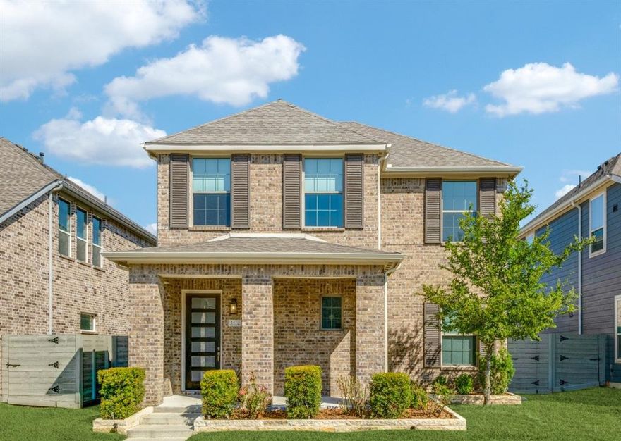 Beautiful 3-bedroom, 2.5-bath home in Sachse, TX! Features include an open floor plan, modern kitchen with stainless steel appliances, and a spacious living area filled with natural light. The primary suite offers a walk-in closet and private bath. Enjoy a fenced backyard and convenient access to shopping, restaurants, and major highways!