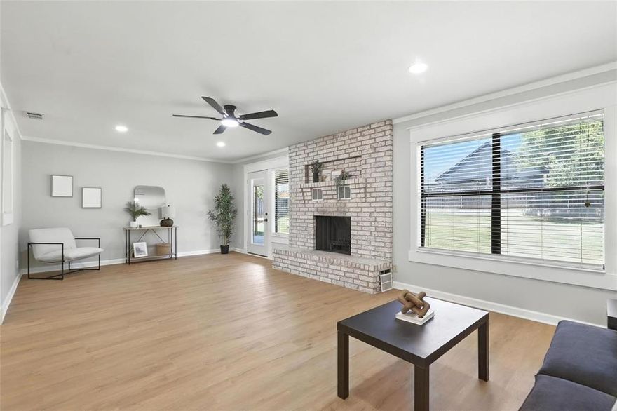 Resort style living in the gated & sought after DeCordova Bend Estates. This updated 3 bed, 2 bath home delivers comfort, privacy, and one of the best community lifestyles in the area.

The home features new flooring, fresh paint, and a brand-new roof. The open layout connects the kitchen and living room, and the brick fireplace anchors the space with a warm, inviting feel. The split-bedroom design gives the primary suite its own corner of the home, complete with an en-suite bath and a large jetted tub.

Out front, a covered porch overlooks clean, simple landscaping. The fenced backyard is wide-open, low maintenance, and includes a covered patio—great for relaxing or hosting.

Living in DeCordova Bend means access to private golf, a full clubhouse, pool, marina, tennis courts, pickleball courts, and more. It’s one of the most established and desirable gated communities around.

This home is move-in ready, well cared for, and positioned in a neighborhood that sells itself.