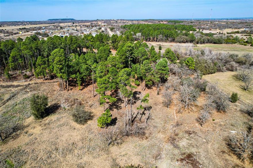 Where can you get a piece of East Texas but outside Granbury? You can find it here on this 5 + or - Acre tract with an excellent blend of pasture with a simple touch of east Texas pine trees. Fully fenced this property is ready for livestock, a homestead, or just a quick weekend get away.