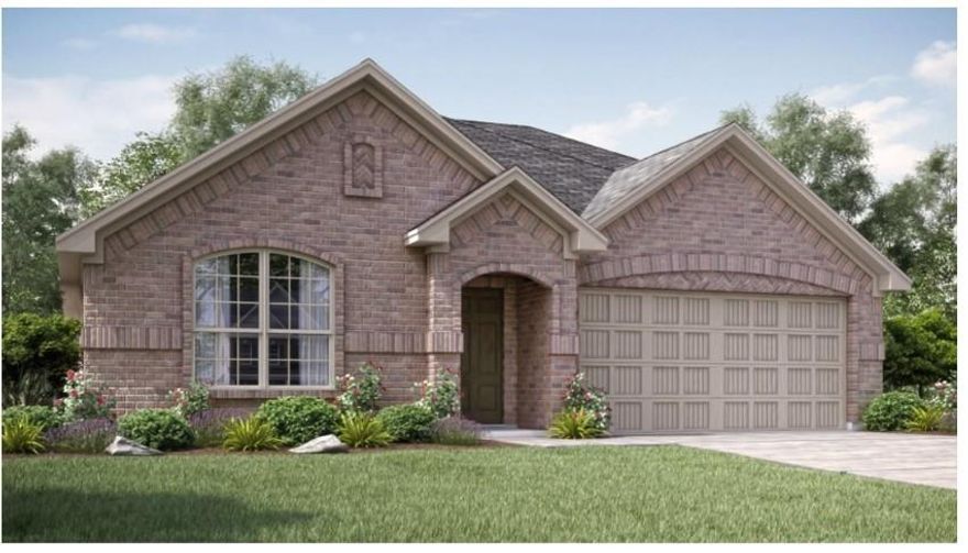 LENNAR's Harmony  Floor Plan, is a one and a half story home is located in the desirable city of Princeton, TX, Bridgewater Estates is a master-planned community with collections of new single-family homes for sale. Just steps away from the sprawling Lake Lavon, the community boasts a variety of onsite amenities including a clubhouse, fitness center, swimming pool with lazy river, sand volleyball court, pond, manmade beach and an elementary school. Plus, residents also have easy access to the shopping and dining in Downtown McKinney or at the Allen Outlets, which are both just 20 minutes away.  Tall ceilings, stainless appliances, covered patio & much more!      
This home is COMPLETE IN NOVEMBER!
