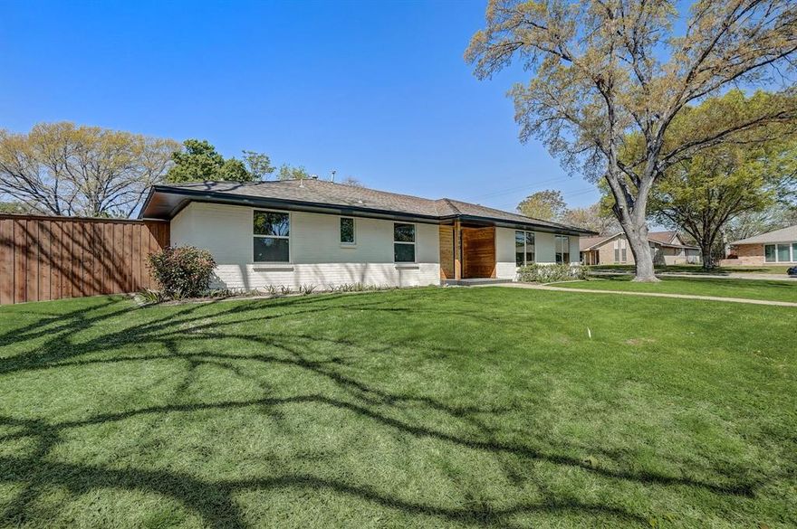 Situated on a spacious corner lot in the desirable Chapel Down neighborhood, this beautifully renovated home showcases over $180,000 in high-end upgrades. Designed with entertaining in mind, the open-concept layout effortlessly connects two living areas and two dining spaces, all filled with natural light from brand-new windows throughout. At the heart of the home, the chef’s kitchen impresses with waterfall Calcutta quartz countertops, stainless steel appliances, a marble backsplash, and a convenient breakfast bar. The primary suite offers a private retreat, complete with a walk-in closet, dual vanities and shower heads, a cozy sitting area, and direct access to a covered outdoor patio—perfect for relaxing mornings or evenings. Custom cabinetry with quartz countertops extends throughout the home, adding both style and functionality. Step outside to enjoy a generously sized backyard featuring a covered patio and a newly installed fence. This move-in-ready property is a must-see—schedule your showing today! Also available for lease.