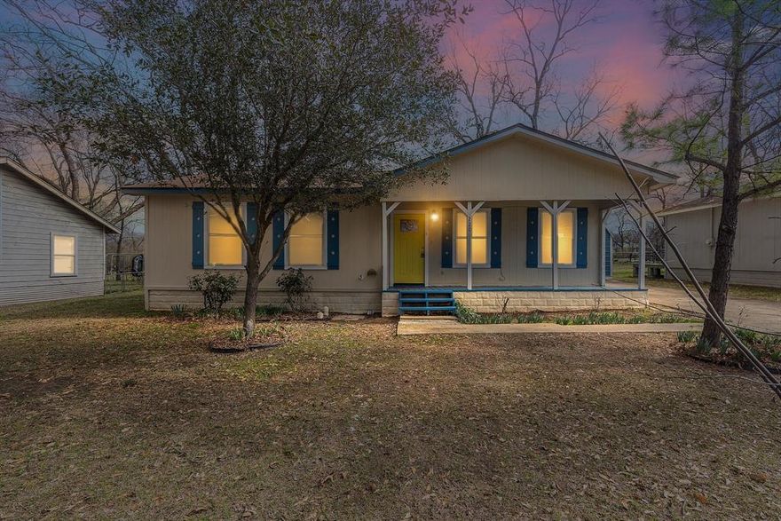 Charming & Fully Updated Home in the Heart of Sulphur Springs!

Welcome to this adorable 2-bedroom, 1-bathroom home nestled right in the heart of Sulphur Springs, Texas! This cute and cozy gem has been completely updated and upgraded inside and out, offering modern finishes while maintaining its warm, welcoming charm.

Step inside to discover a beautifully refreshed interior featuring stylish updates throughout, creating a move-in-ready space you’ll instantly feel at home in. Every detail has been thoughtfully improved to provide comfort, functionality, and a fresh, modern feel.

Enjoy your morning coffee or evening relaxation on the spacious front porch — the perfect spot to unwind and take in the peaceful neighborhood atmosphere.

Out back, you’ll find a large backyard surrounded by a very nice privacy fence, offering both space and seclusion. Whether you’re hosting gatherings, letting pets roam freely, or simply enjoying the outdoors, this backyard delivers! A storage shed adds extra convenience for tools, hobbies, or seasonal décor.

Located just minutes from shopping, dining, and everything Sulphur Springs has to offer, this fully updated home combines charm, privacy, and modern upgrades in an unbeatable location.

Don’t miss your chance to own this move-in-ready beauty — schedule your showing today!
