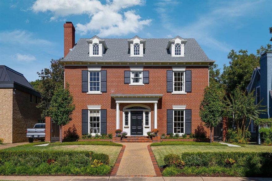 Beautiful, traditional home in Bradfield Elementary w. classic curb appeal! Spacious entry flanked by light & bright formals leads you to a warm family room, including fireplace, built-ins, & bar. Large, eat in kitchen w. granite countertops & stainless steel appliances. All bedrooms are upstairs w. large primary suite & bath w. his & her closets. A secondary bedroom includes an en-suite bath while the third & fourth bedrooms share a Jack & Jill bathroom. Coveted street in UP, walking distance to schools, parks & HP Village!