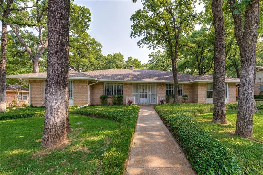 Don't miss your small window to visit.  Offer deadline Monday, May 23, 3PM.  Hitting the market this weekend, ready for showings beginning Saturday, don't miss your opportunity to see this charmer.  They don't make them like this anymore.  From the drive up under the expansive Texas oak trees, to the rolling St Augustine grass, in the backyard, this home emotes the stories and songs of yesterday. Still currently owned by the original owner, this home has been well loved and cared for through the years.  Offering four bedrooms, two large living and dining spaces, as well as a utility and sunrooms the size of what buyers want today, this home offers something for everyone. Keep your eyes open for your opportunity to call her home!