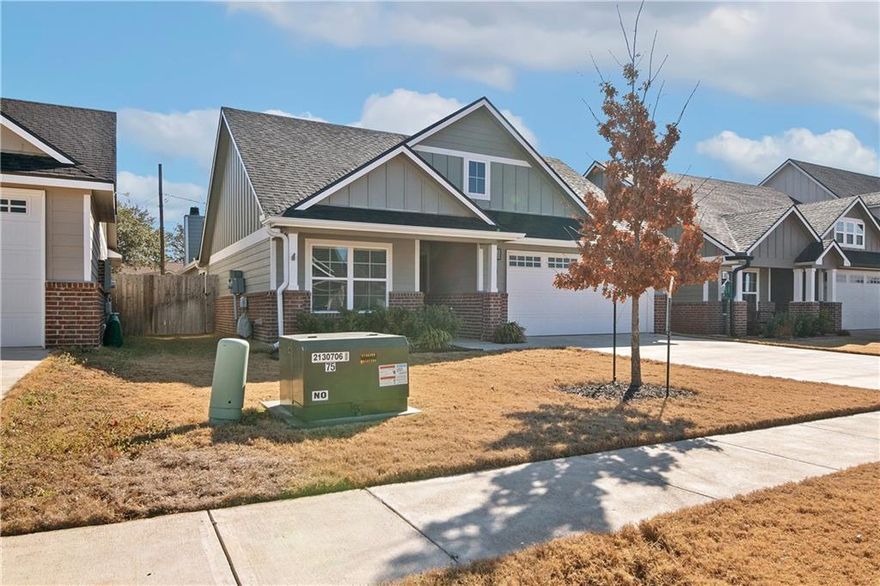 This beautiful one Owner home features 4 bedrooms, 3 baths, and a 2 car garage.  One bedroom is currently being used as an office.  The heart of this home is the living area, where families gather around the coffee bar, enjoy meals together & relax by the charming brick fireplace.  The kitchen offers a roomy pantry, appliance garage & smart storage throughout. Refrigerator does convey.   Custom blinds throughout the home.  The primary suite has been updated to include vanity area, with plumbing still in place if future owner wishes to add a bathtub.  Step outside to extended patio.  Also notice the 8'X10' Tuff Shed with window & extended pad provides ample space for bike, tools & outdoor gear.  Located near Amsler Park & downtown McGregor.