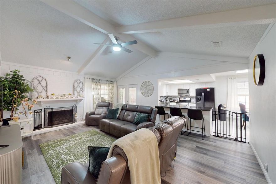 NO HOA!  Renovated and ready to move in house in a quiet neighborhood. 
Home has been thoughtfully updated inside and out. Roof 2024, Water heater 2023, Bathrooms 2024, Luxury engineered vinyl floors, New fence. —originally intended to be a long-term residence, but now available due to relocation. Refrigerator is included.
See list items updated in transaction Desk.

All information deemed reliable but not guaranteed. Buyer and buyer's agent to verify all measurements , schools, and listing details.


VIRTUAL TOUR is in links.