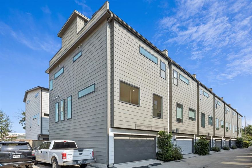 Spread across four levels, this stunning corner-unit townhome offers the perfect blend of style, function, and city living. Featuring 2 bedrooms, 2.5 baths, and a two-car garage, this home boasts an open-concept living space and a sizable primary suite designed for comfort.

Enjoy an abundance of natural light thanks to the corner-unit positioning and numerous windows, plus take in unobstructed views of Dallas from your private rooftop deck — the perfect spot to entertain or unwind.

Thoughtful upgrades include finished flooring on the first floor, blinds throughout, and custom garage shelving for extra storage. As a bonus, you’ll have two additional parking spots conveniently located right next to the unit.

This home truly checks all the boxes — modern design, incredible views, and a location that puts you close to everything Dallas has to offer.