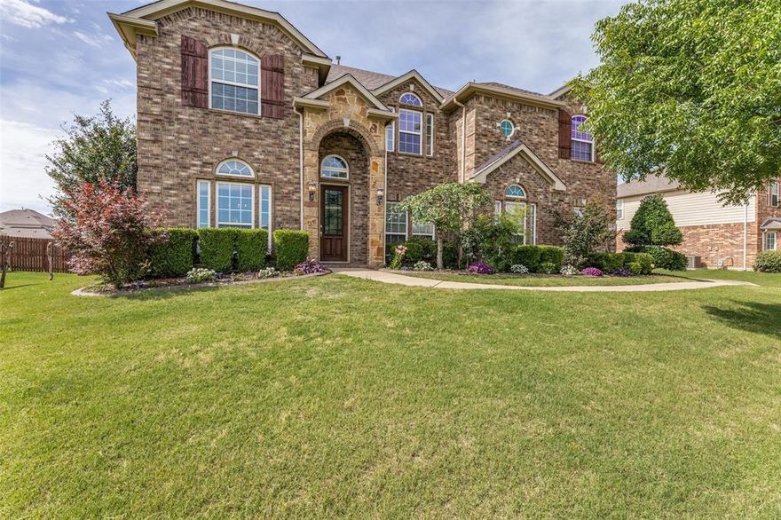 Welcome to your private outdoor paradise in the heart of Sendera Ranch! Situated on a quiet interior street and set on an impressive .492-acre lot, 1635 Desert Hills offers the perfect combination of luxury living, major updates, and exceptional outdoor entertainment. This beautifully landscaped property delivers stunning curb appeal and features added peace of mind with a brand-new roof replaced in May 2026. The true showstopper is the 
incredible backyard retreat, designed for both relaxation and entertaining. Step outside to an expansive outdoor living space featuring a covered patio with a pergola, perfect for relaxing evenings or hosting guests year-round. The oversized backyard offers a sparkling pool, basketball court, dedicated fire pit area, and abundant green space—creating a rare private oasis within the neighborhood. Inside, this spacious 3,800-square-foot home offers 5 large bedrooms, 3.5 bathrooms, two living areas, two dining spaces including a formal dining room, a private o ice, and a media 
room—providing versatility and room for everyone. The kitchen is beautifully appointed with stainless steel appliances, granite countertops, and ample space for gathering. From the stunning outdoor amenities to the spacious interior and recent roof replacement, this Sendera Ranch gem is the complete package. If you’re looking for space, style, and an unmatched backyard lifestyle, 1635 Desert Hills is a must-see.