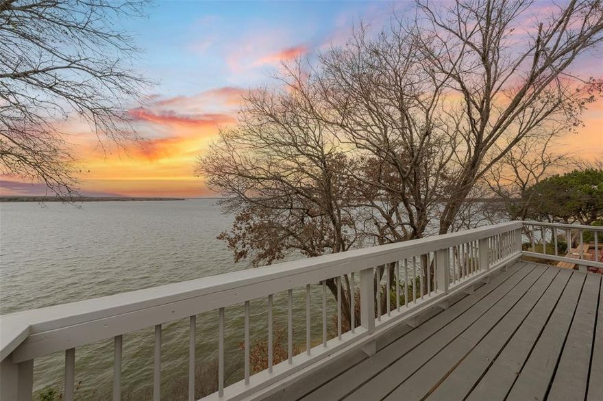 Perched atop a cliff with true lake frontage, this exceptional home offers unobstructed 180-degree lake views that are hard to find. The interior has seen multiple well-planned improvements over the last decade, creating a space that is both luxurious and highly functional. The main living area is welcoming and thoughtfully designed, complemented by an open kitchen ideal for everyday living or entertaining. Spacious bedrooms and updated bathrooms provide comfort and flexibility for a variety of lifestyles. One of the home’s standout features is the multiple decks located on different levels, allowing you to take in sweeping lake views from nearly every floor and enjoy unforgettable sunsets. With lake access just a short walk away, you can enjoy the water, tie up the boat, and be home in time for lunch. Whether you’re searching for a weekend retreat, a primary residence, or a proven investment opportunity, this is a rare find. There may be homes with lake views—but very few that are truly lakefront. This home qualifies for VA, FHA, and conventional financing.