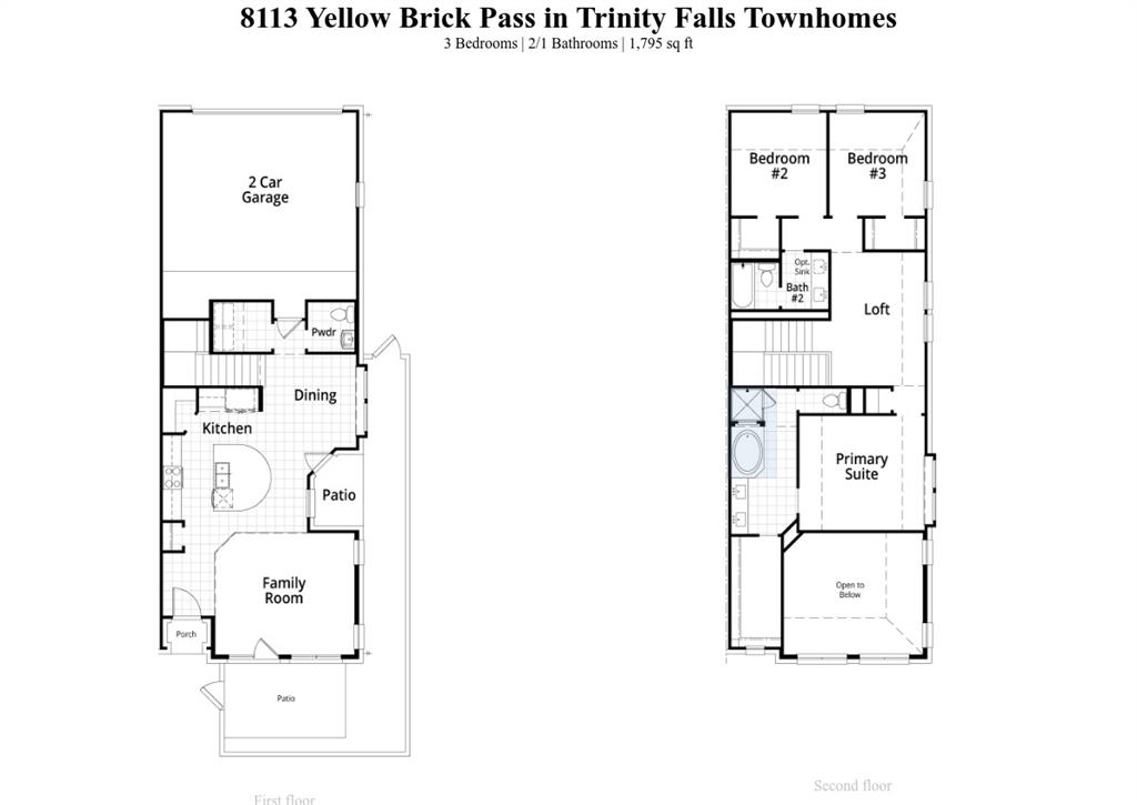 Trinity Falls: Townhomes - 22ft. lots - Residential