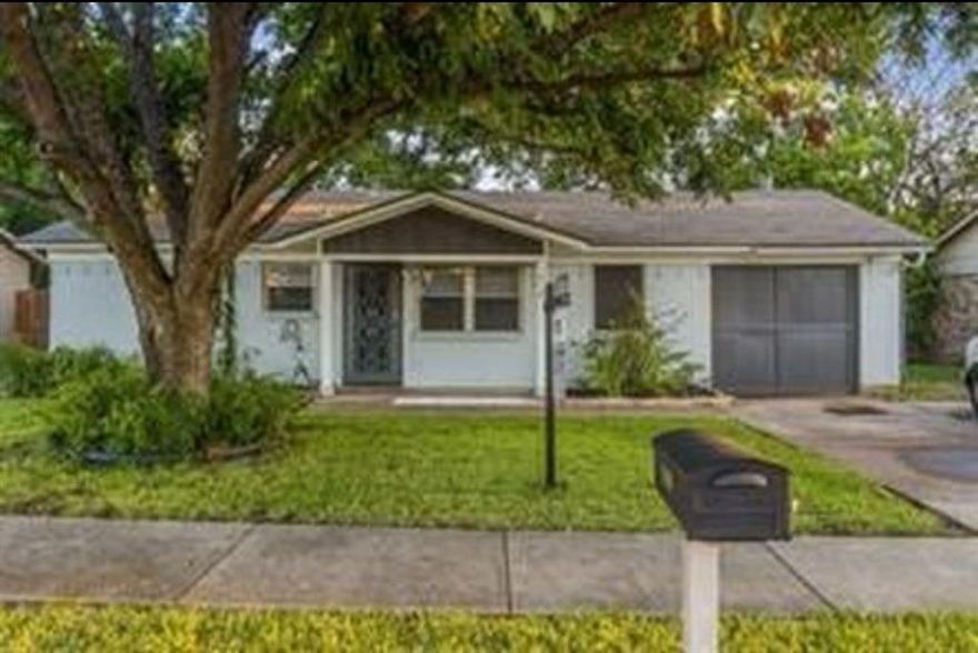 Welcome to this beautifully remodeled 3-bedroom 2-bathroom home offering 13.323 sqft..semi-open floor plan seamlessly  connect the living areas . Enjoy the  bright ambiance provided by energy-efficient LED lighting throughout appreciate the durability and modern appeal of the ceramic tile flooring , The upgraded kitchen and bathrooms showcase contemporary design ..additional storage or creative workspace This property combines confort style making it the perfect place to call home, Don't miss your chance to own this exceptional residence !...3000 CLOSINGS COST ALLOWANCE