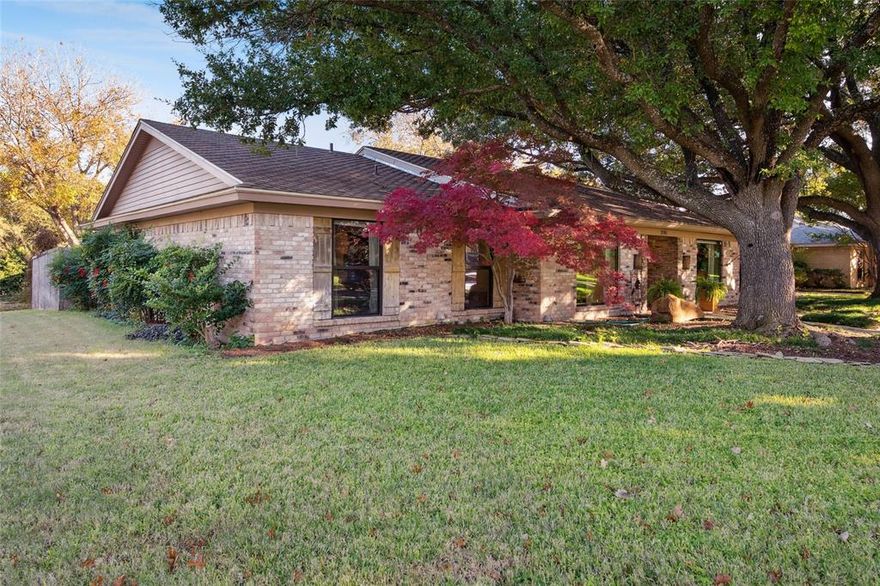 (Back on the Market - At No Fault of Seller or Property.) Experience the perfect harmony of timeless architecture and updates in this distinguished 4-bedroom, 3-bath residence, gracefully positioned on a prominent corner lot within the coveted Ridglea Country Club Estates. Every detail has been thoughtfully curated—from the rich Knotty Alder interior doors to the expansive upgraded windows that bathe the home in natural light. Two spa-inspired bathrooms showcase exquisite Brazilian Quartz finishes, with the primary suite offering a serene retreat complete with a luxurious steam shower. Stained concrete and brick flooring lend a bespoke touch to the interiors, while the private backyard oasis features a sparkling pool with a custom child-safe cover—ideal for both elegant entertaining and relaxed family living. (New cooktop and dishwasher will be provided with an acceptable offer)