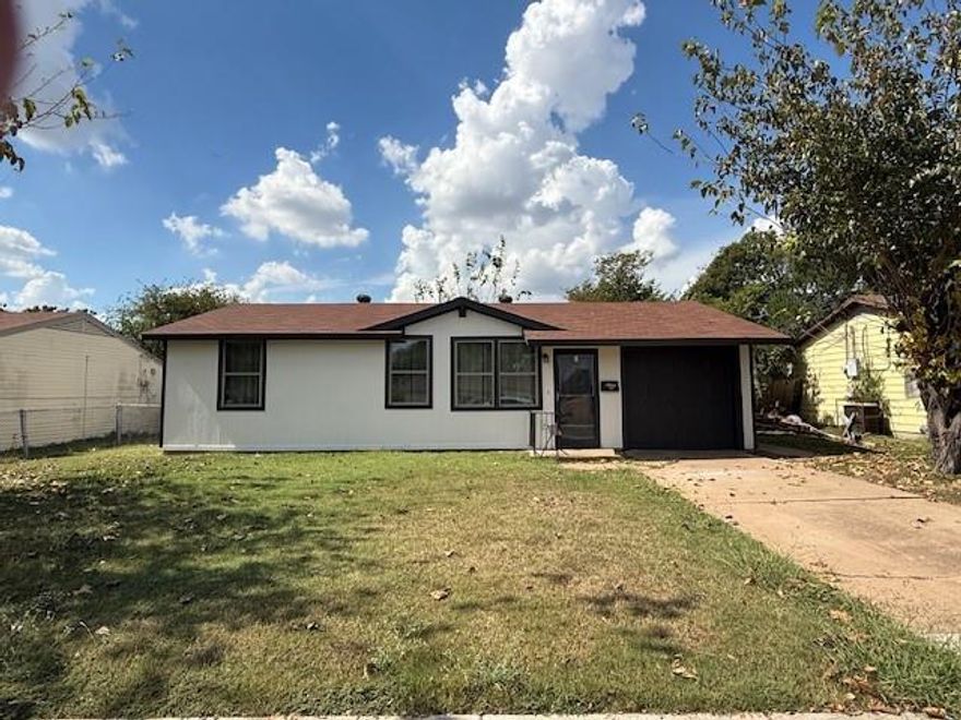 Welcome to this inviting residence at 1026 Pangburn in Grand Prairie, TX. This well-maintained home offers a blend of comfort and functionality with an open layout, ideal for both everyday living and entertaining.

Step inside to find a bright living area with ample natural light and a seamless flow into the dining and kitchen spaces. The kitchen features plenty of counter space and cabinetry, making meal prep a breeze.

The home includes comfortable bedrooms with generous closet space, along with updated bathrooms designed for both style and convenience. The primary suite offers a relaxing retreat with its own private bath.

Enjoy outdoor living in the spacious backyard, perfect for gatherings, gardening, or simply unwinding. The property also includes a driveway and convenient access to nearby parks, schools, shopping, and major highways for an easy commute.

?? Location Highlights:

Close to shopping, dining, and entertainment options

Easy access to I-30, Hwy 161, and major DFW thoroughfares

Nearby schools, parks, and community amenities

This home combines comfort, space, and location—making it a fantastic choice for your next move!