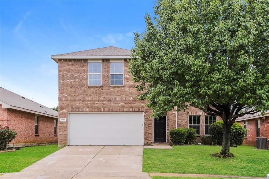 Welcome to 1612 Chivalry Ln in Fort Worth! This 3-bedroom, 2.5-bathroom home offers a bright, open layout with plenty of natural light. The eat-in kitchen features stainless steel appliances, a center island, and ample storage—perfect for everyday living and entertaining. An extra family room provides additional space for relaxation or gatherings. The large yard offers endless possibilities for outdoor enjoyment. Conveniently located near schools, parks, and shopping with easy access to major highways. **NEW ROOF AND WATER HEATER 1 YR OLD**