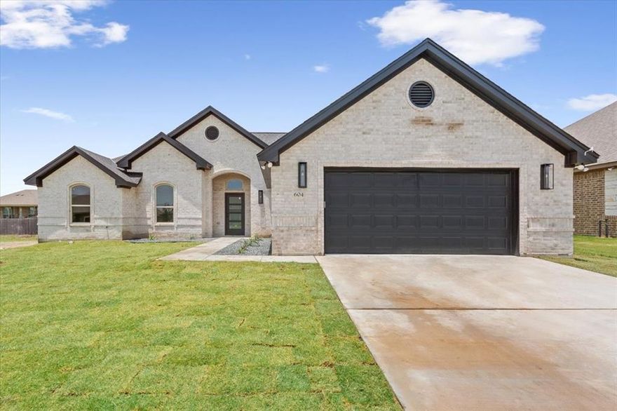 NEW HOME WITH BUILDER INCENTIVES!! Gorgeous New Home located in the Turtle Creek Subdivision in Troy ISD. 4 Bed 2 Bath home comes fully loaded with luxury Vinyl Plank floors throughout. The Chefs Kitchen offers granite counters, tile backsplash, stainless appliances, ample cabinet space, pantry, and 10 ft ceilings. Separate Master retreat has a stunning, double coffin ceiling with crown molding. Master bath features an oversized, walk-in closet, double vanities, and a grand shower with multiple shower heads. The other bedrooms feature nice size closets for all your storage needs. This home comes fully landscaped with a Privacy fence and Sprinkler System. Vinyl windows with blinds and all brick exterior will make this home energy efficient and easy to maintain. Nothing But the best from Circle 85 Builders. Make this your new home today!