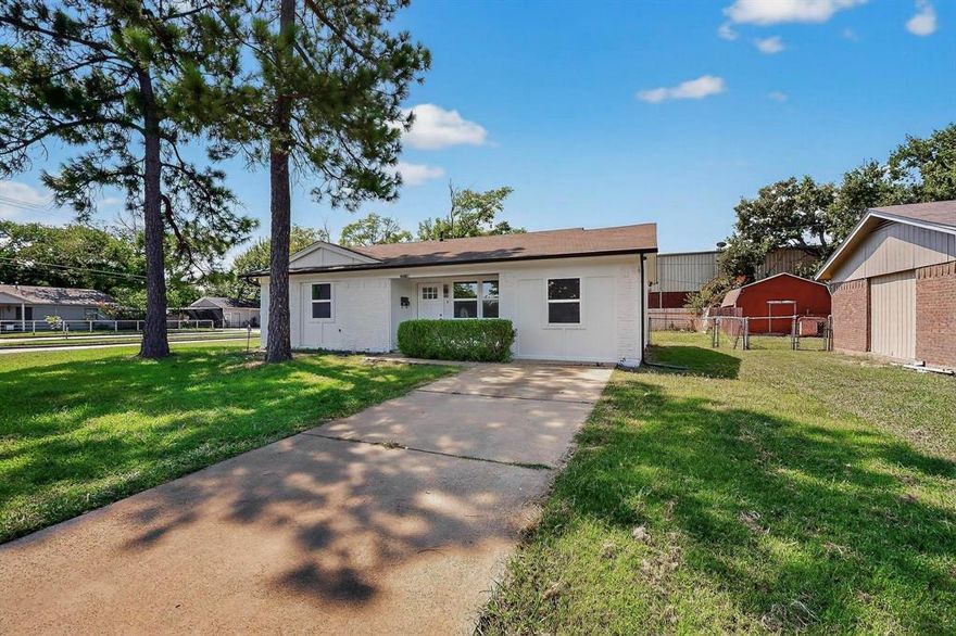 MOVE IN READY FULLY REMODELED HOME WITH NEW PAINT, NEW FLOORING AND WINDOWS! This beautifully remodeled home is filled with natural light and fresh modern finishes, ready for you to move right in. From the moment you arrive, you’ll notice the quality craftsmanship—from the extended driveway to the charming entry shaded by mature trees. Step inside to an open-concept layout featuring a spacious living area that flows seamlessly into the updated eat-in kitchen. Enjoy crisp white cabinetry, granite countertops, and a timeless subway tile backsplash—just waiting for your personal touch. With four generously sized bedrooms, there's plenty of room for family, guests, or a home office. Luxury vinyl plank flooring runs throughout, adding both style and durability. Situated on a large corner lot and conveniently located near schools, parks, and shopping, this home offers both comfort and convenience.

No detail was overlooked in this total renovation—schedule your showing today before this gem is gone!