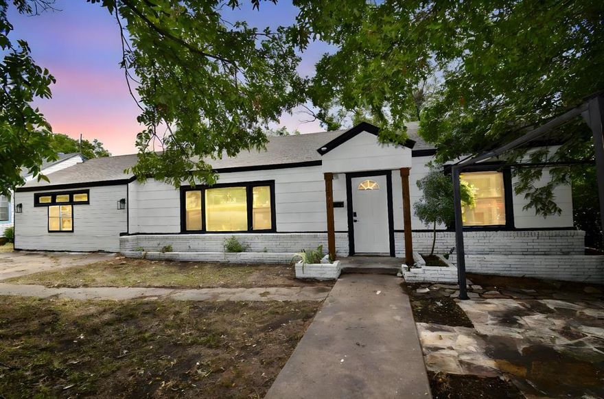 This home offers the perfect balance of space and versatility, featuring three bedrooms with the option for a fourth. It includes two living areas, one of which is generously sized and can easily function as a game room or an expansive main living space. A separate utility room adds extra convenience. The updated kitchen enhances the home's appeal, while hardwood flooring in select rooms adds warmth and character. The fenced backyard provides privacy and includes a large gate entrance, ideal for easy access. With its flexible layout, this home adapts to your needs, making it a great choice for any lifestyle.