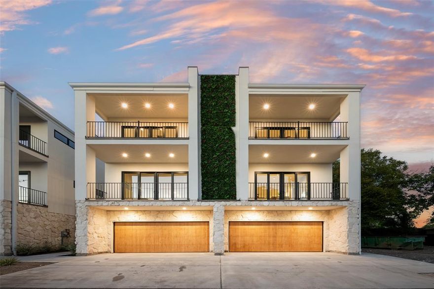 Modern villa vibes in the heart of East Dallas! Built by The Dallas Don, this new 3-story residence at 1508 Holly Avenue blends refined architecture with a relaxed, beach-inspired feel. Exterior features include stone imported from Cancún, Mexico, a smooth stucco finish, and warm wood accents for a truly custom aesthetic. Inside, enjoy approx. 2,826 SF of open living with multiple balconies, a chef’s kitchen, and a serene primary suite retreat. Designed to make every day feel like a getaway, this home delivers resort-style comfort just minutes from downtown, Deep Ellum, and Bishop Arts. Total of 8 units available!