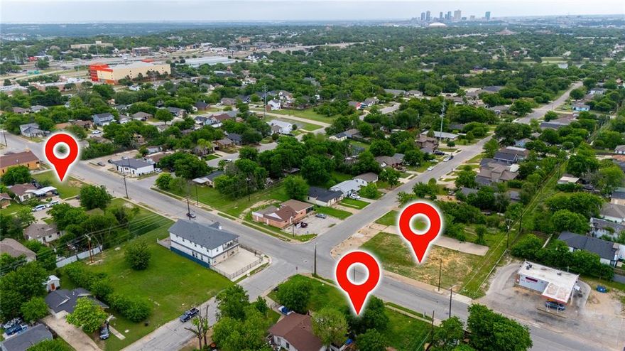 Rare opportunity to acquire a combined .503 acres across three nearby parcels: 3401 Horne St, 3400 Horne St, and 3210 Horne St in Fort Worth. These adjacent and nearby lots offer excellent potential for development, investment, or a custom build project in an established area. Conveniently located with easy access to major roads, shopping, and dining. Ideal for builders looking for scale in a prime infill location. Utilities nearby and buyer to verify.
