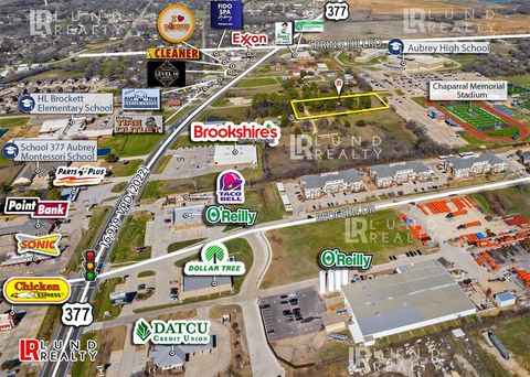 1.6 Acres PINE RIDGE Lane Aubrey TX 76227