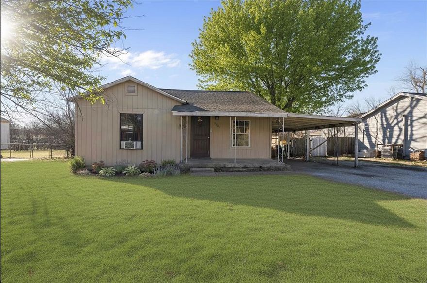 Spacious six-bedroom, two-bath home located on a quiet street in White Settlement, offering incredible potential and flexibility. The home has been taken down to the studs with major updates already completed, including new wiring, new plumbing, new flooring, and fresh paint throughout. A few unfinished projects remain, providing the perfect opportunity for the new owner to add their personal touch and finish it exactly how they envision. The versatile floor plan is ideal for multigenerational living, extended family arrangements, or anyone needing extra space. The oversized primary bedroom is exceptionally large and offers endless possibilities. A handicap ramp is currently installed at the front of the home and can easily be removed if not desired. With the heavy lifting already done, this property is ready to be customized into something truly special.