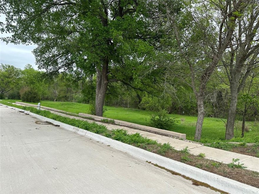 Great location to build! area is booming with new construction nearby. Easy access to HWY 380, Walmart and Starbucks are walking distance. large lot could be split in to 3 lots. There used to be an old house on the lot. Lot is cleared, city utility is on the curb. Ready to build.