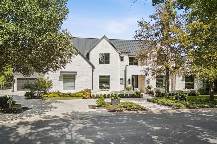 Welcome Home to this Soft Modern-Contemporary home, ready for immediate Move In! Almost new, this light and bright home sits in exclusive Vaquero of Westlake. The perfect floor plan for the entire family, this gorgeous home welcomes you with an impressive Foyer with stunning glass Wine Room perfect to display your personal collection. The Executive Office features scenic views to the front, boasts a wall of drawer storage and shelves, and also has a Safe Room-storm shelter. Enter the spacious Great Room with feature white oak focal architectural wall, beautiful fireplace for cozy evenings and sliding doors to the pool area. The sparkling Chef's Kitchen with tons of cabinets, oversized island, Subzero Freezer-Fridge, Wolfe appliances, quartz and quartzite countertops, pebble ice maker, hidden outlets, Miele coffee station, fantastic Prep Kitchen with abundant appliance workspace and storage.  The spacious Dining Room is ready for entertaining! Ready for a crown, the large Game Room with Wet Bar has space a media viewing area, plus Billiards, Mah Jong or a games table, all while overlooking the lovely pool area. The Primary Suite is your private retreat with fabulous pool and backyard views, beautiful Spa Bath with dual counters, spacious shower and 2 Oversized separate Closets. Private Guest Suite, Exercise Room and Mom's Office are also down. Upstairs boasts 3 oversized Bedroom with en-suite baths and a large Game Room for family fun. Step outside to a backyard Oasis complete with sparkling Watercrest pool with impressive water feature, spa and fire bowls, large covered patio with automated screens, plus a dedicated grill area. Fully Foam Encapsulated, Pivot Iron Entrance door, white oak wood floors, Lutron lighting system, motorized shades. Truly Move In Ready.   *** Priority Golf Membership to Vaquero Country Club available, upon Buyers' successful application and approval through the Membership process. ***