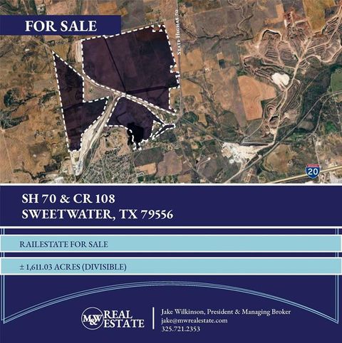 Photo of SH 70 & CR 108 SH 70 & CR 108, Sweetwater, TX 79556 (MLS # 21244806)
