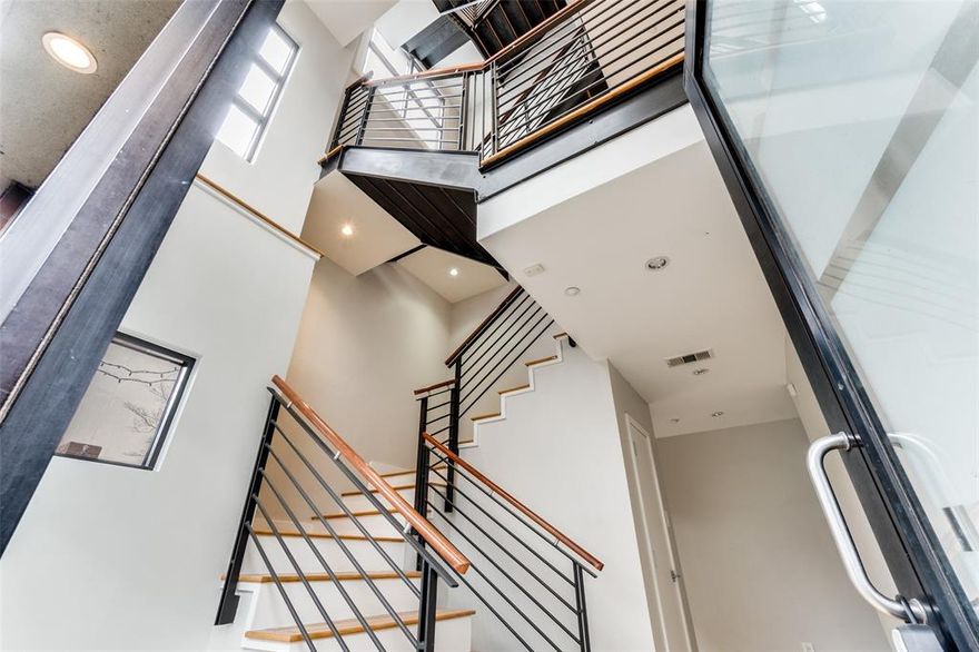 Stunning four-story condo in the heart of Oak Lawn. Enjoy all Dallas has to offer, within walking distance to trendy restaurants & boutiques. Contemporary floorplan. This showplace is made for entertaining. The kitchen is gorgeous with its custom cabinets accented with frosted glass doors & designer pendant lighting. Sitting area in master & see-through fireplace into the master bath. Escape to the spa-like master bath, large jetted tub with unique water feature. It is a must see! This condo offers high-end city living in style.