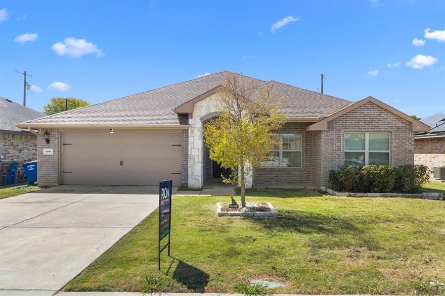 Welcome to 14580 Gully Place, nestled in the desirable Kensington Valley community of Dallas, Texas! This inviting ranch style home perfectly blends comfort and convenience with 4 spacious bedrooms and 2 full bathrooms. The open-concept kitchen features granite countertops, stainless steel appliances, and seamless flow into the dining and living areas — ideal for entertaining family and friends. Unwind after a long day in the generous primary suite, designed for rest and relaxation. Enjoy easy access to Interstates 20 and 635, putting shopping, dining, and downtown Dallas all within quick reach. Don’t miss your chance to make this beautiful home yours . Schedule your tour today!