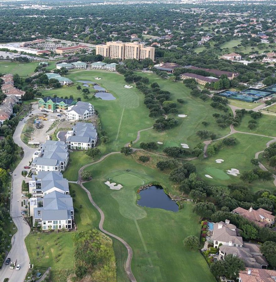 The Residences are luxury new construction golf villas nestled on the 17th and 18th holes of the prestigious TPC Las Colinas golf course. Adjacent to the Nelson Golf and Sports club and the Ritz Carlton resort.  Each exquisite home offers spectacular panoramic views overlooking the lush fairways. The one-story villas are a golfers paradise and an architectural masterpiece. The open-concept design is enhanced by high ceilings and an abundance of natural light provided by floor to ceiling windows.  A blend of classic and contemporary that exude excellence and understated elegance. Offering nature's tranquility, the golf course is designated as a “certified Audubon cooperative sanctuary.” Experience the epitome of resort living within minutes of downtown Dallas. The Residences are a golf cart ride away to the dining, events and all of the amenities offered with the Nelson club and Ritz Carlton resort. 10 minutes to DFW and 15 min to Love Field Airports.  Luxurious low maintenance living!