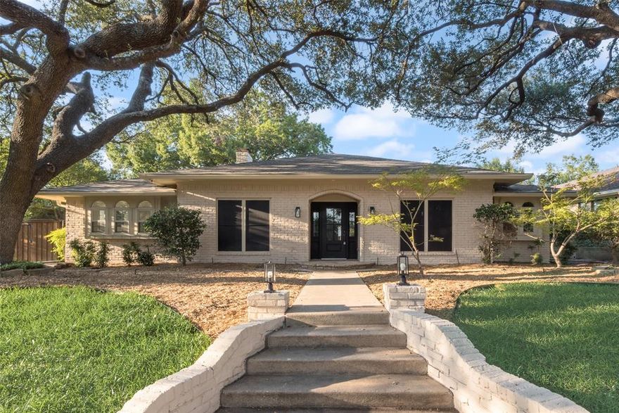 Welcome to the Brentfield neighborhood.  Home has been remodeled for the next family moving into the neighborhood.  Enjoy the living space with a cozy fireplace, or cook a gourmet meal in the beautifully updated kitchen.  After a long day, head over into the master and soak in the master tub or rain shower.  Great place for entertainment under the covered patio or go for a swim in the evening with the nice Texas weather.  4th bedroom could be used as a playroom, or an office space that overlooks the pool.