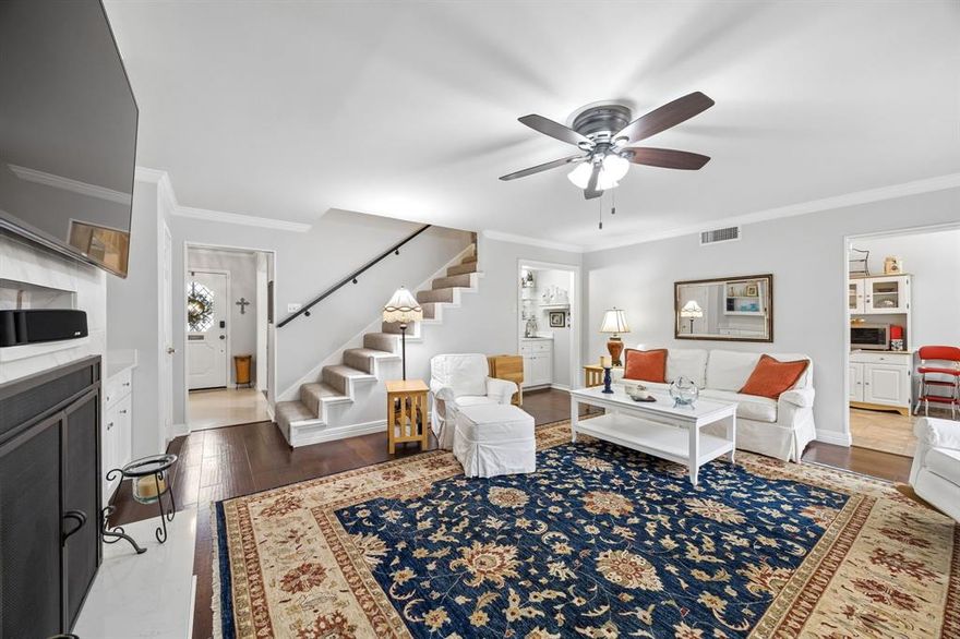 This incredible 2,591 SF townhome offers an unbeatable location close to restaurants, shopping, parks, and highly rated schools. Thoughtful updates throughout create a fresh, clean, and elegant feel. The kitchen features refreshed cabinetry, granite countertops, stainless steel appliances, and the convenience of two pantries.
The home offers four spacious bedrooms, each with its own walk-in closet. The primary suite is located on the first level, complete with an en-suite bath and dedicated dressing area for added comfort and privacy.
Step outside to an easy-care patio with turf, perfect for relaxing or enjoying the outdoors with minimal maintenance.
Lovingly maintained and beautifully cared for, this home truly shows pride of ownership.