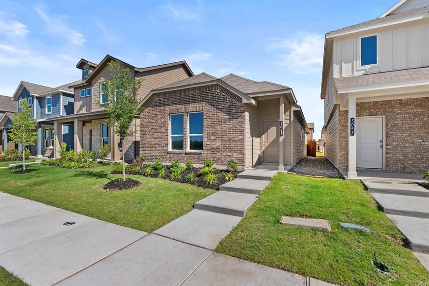 Seller is willing to assist with closing costs or a rate buy-down through preferred lender with an acceptable offer.The Acorn floorplan – This beautifully designed single-story home offers a functional and modern layout ideal for everyday living and entertaining. The home showcases a spacious open-concept design where the kitchen, dining area, and family room seamlessly connect, creating a welcoming space perfect for gatherings and daily comfort. The kitchen is thoughtfully designed with ample cabinetry, generous counter space, and a layout that makes both cooking and hosting effortless. The private owner’s suite is tucked away in a rear corner of the home, offering a peaceful retreat complete with an en-suite bathroom and a spacious walk-in closet. Two secondary bedrooms are positioned separately, providing flexibility for family members, guests, or a home office setup. Natural light enhances the main living areas, creating a bright and inviting atmosphere throughout. Step outside to enjoy the backyard space, perfect for relaxing, entertaining, or creating your own outdoor oasis. This home delivers a perfect balance of comfort, efficiency, and modern design in a convenient location.