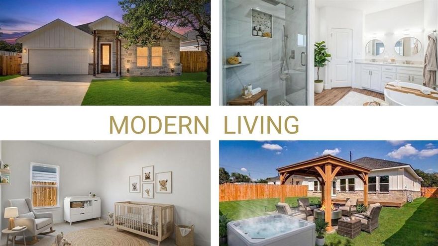 Up to $14,000 in down payment assistance available for this home. Motivated seller. Bring your highest and best offer and be the first to own this beautiful modern home built in 2024 that has never been lived in.

Whether you are looking for a starter home or an investment property, 5912 Tin Top Hwy offers the perfect combination of comfort and style. The home features 3 bedrooms, 2 full bathrooms, and a separate full laundry room with built in cabinets. The open concept layout allows for natural light and an easy flow throughout the main living areas.

The kitchen offers a clean modern look with all white cabinetry and plenty of counter space, making it ideal for both daily living and entertaining. The primary suite feels like a private retreat with a spacious layout and a luxury bathroom that includes a glass enclosed shower and a freestanding soaking tub, perfect for relaxing.

The backyard is generously sized and gives you flexibility to create the space you want. Whether it is room for kids and pets, hosting gatherings, or designing your own outdoor setup, the possibilities are there.

Contact me to schedule a private tour before it is gone. *** Down payment assistance is subject to approval and buyer qualification through the listing agent’s lender. Terms and availability may vary. Buyers should confirm details directly with the lender.
 ***