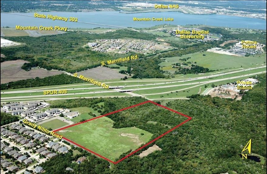PRIME unimproved land, conveniently situated near major freeway access points with utilities nearby presents a unique and highly desirable real estate opportunity for single family development. 20 minutes away from Downtown Dallas, DFW and Love Field airports! This expansive parcel offers a blank canvas for potential development, making it an ideal investment for those looking to capitalize on its strategic location and accessibility. Think of all the possibilities!