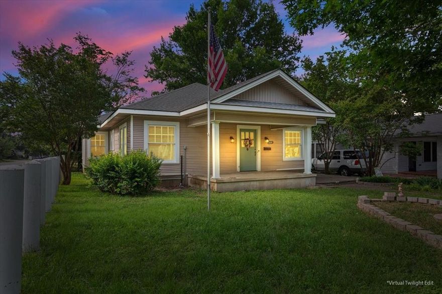 Some homes just have a soul—and this one greets you with it the moment you walk up.
 Nestled beneath the shade of mature trees, this charming 3-bedroom, 2-bath Craftsman sits on a peaceful Waco lot that feels like it’s been loved for generations. The wide, welcoming front porch hints at the character waiting inside, where original wood floors, tall ceilings, and vintage details bring warmth to every room.
You’ll find multiple living spaces that give you room to spread out, host gatherings, or create a quiet nook all your own. The formal dining room flows into a spacious kitchen complete with a walk-in pantry and a butler’s pantry—special touches you don’t often see anymore, and perfect for anyone who loves to cook, entertain, or simply appreciate the charm of an older home.
With two primary bedrooms on the main level, the layout works beautifully for hosting guests, multigenerational living, or creating a luxurious owner’s suite. And upstairs? A huge unfinished attic bursting with potential. Whether you imagine a studio, bonus room, office, or future expansion, it’s a rare opportunity to add space that truly fits your life.
Full of history, personality, and endless possibility, this home is ready for someone who appreciates its story—and is excited to write the next chapter.